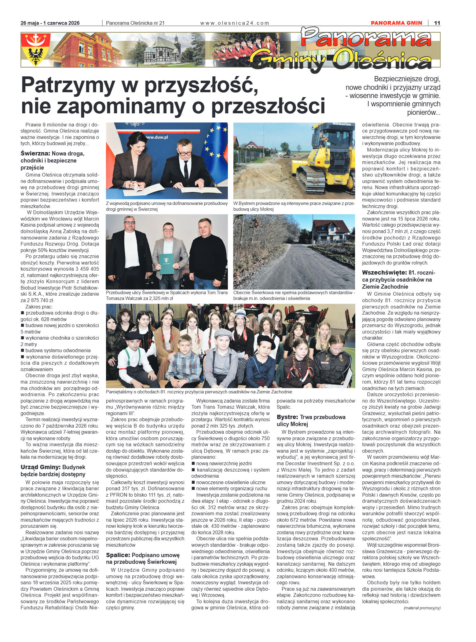 Panorama Oleśnicka nr 21 z 26 maja 2026 - strona 11