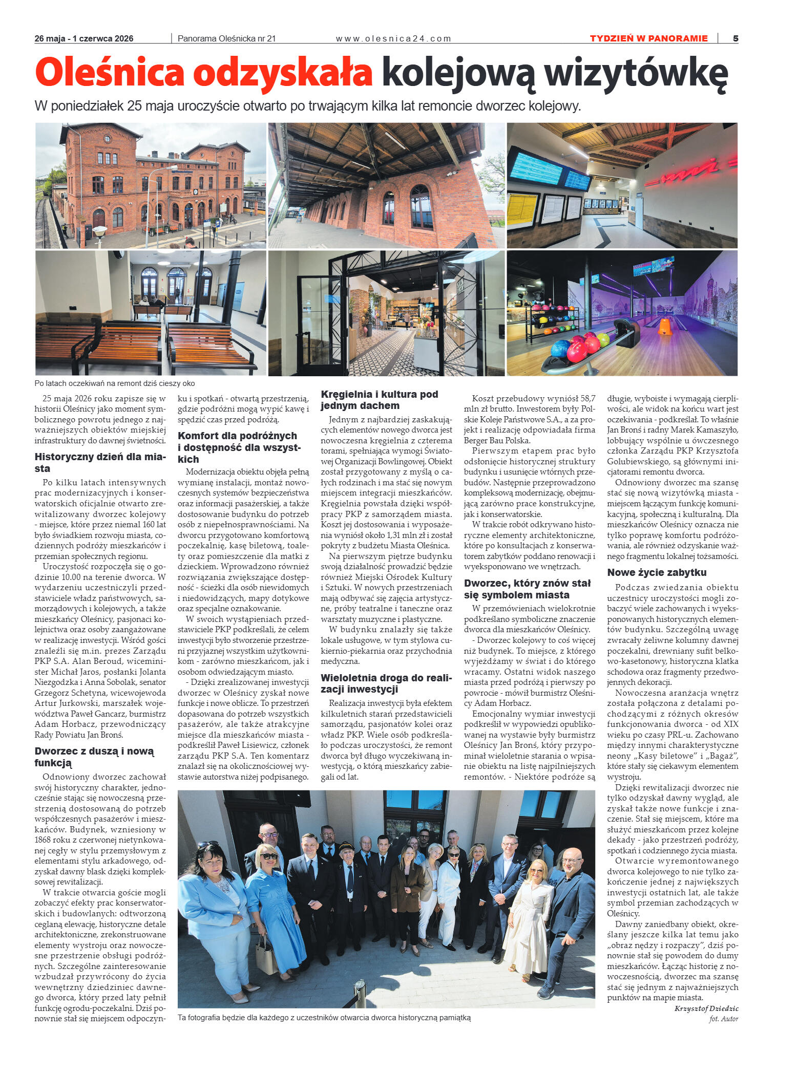 Panorama Oleśnicka nr 21 z 26 maja 2026 - strona 5