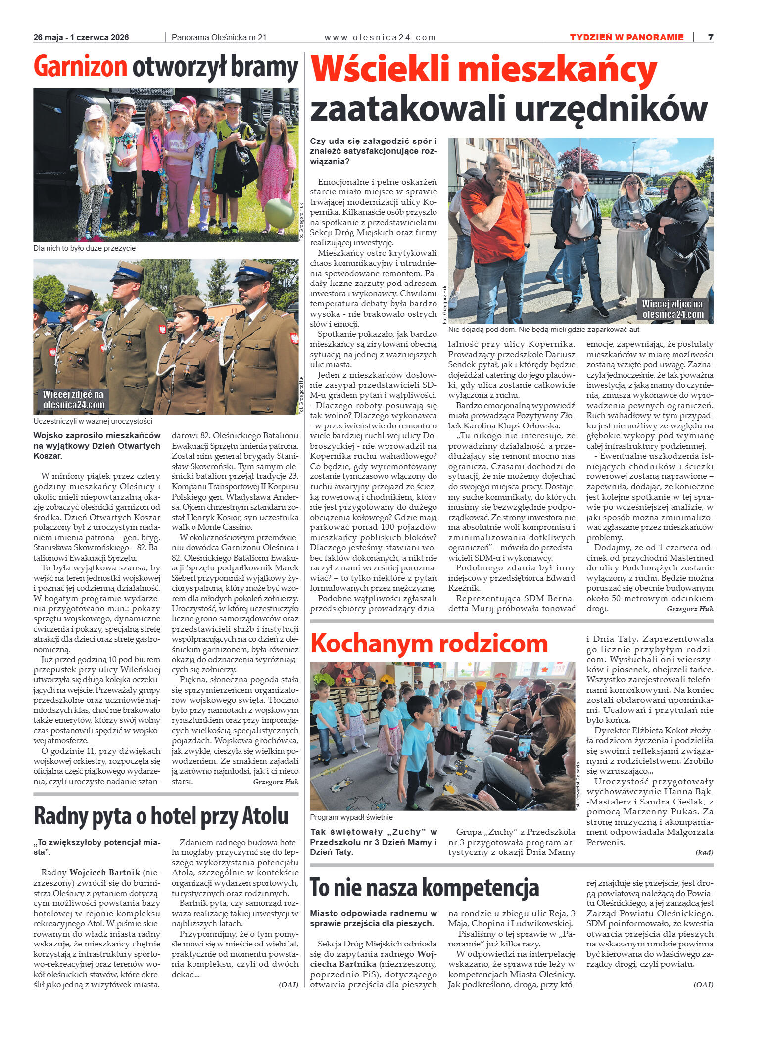 Panorama Oleśnicka nr 21 z 26 maja 2026 - strona 7