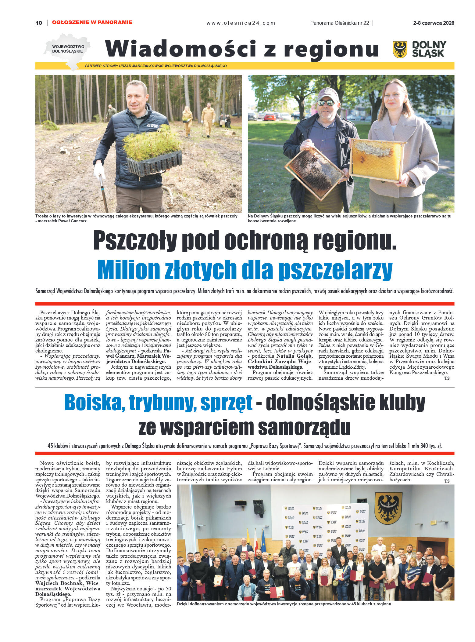 Panorama Oleśnicka nr 22 z 2 czerwca 2026 - strona 10