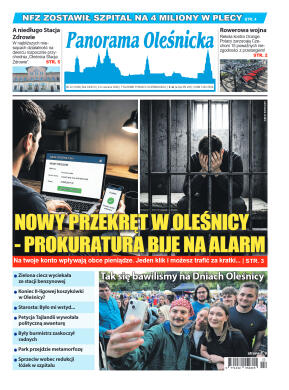 Panorama Oleśnicka nr 22 z 2 czerwca 2026 - strona 1