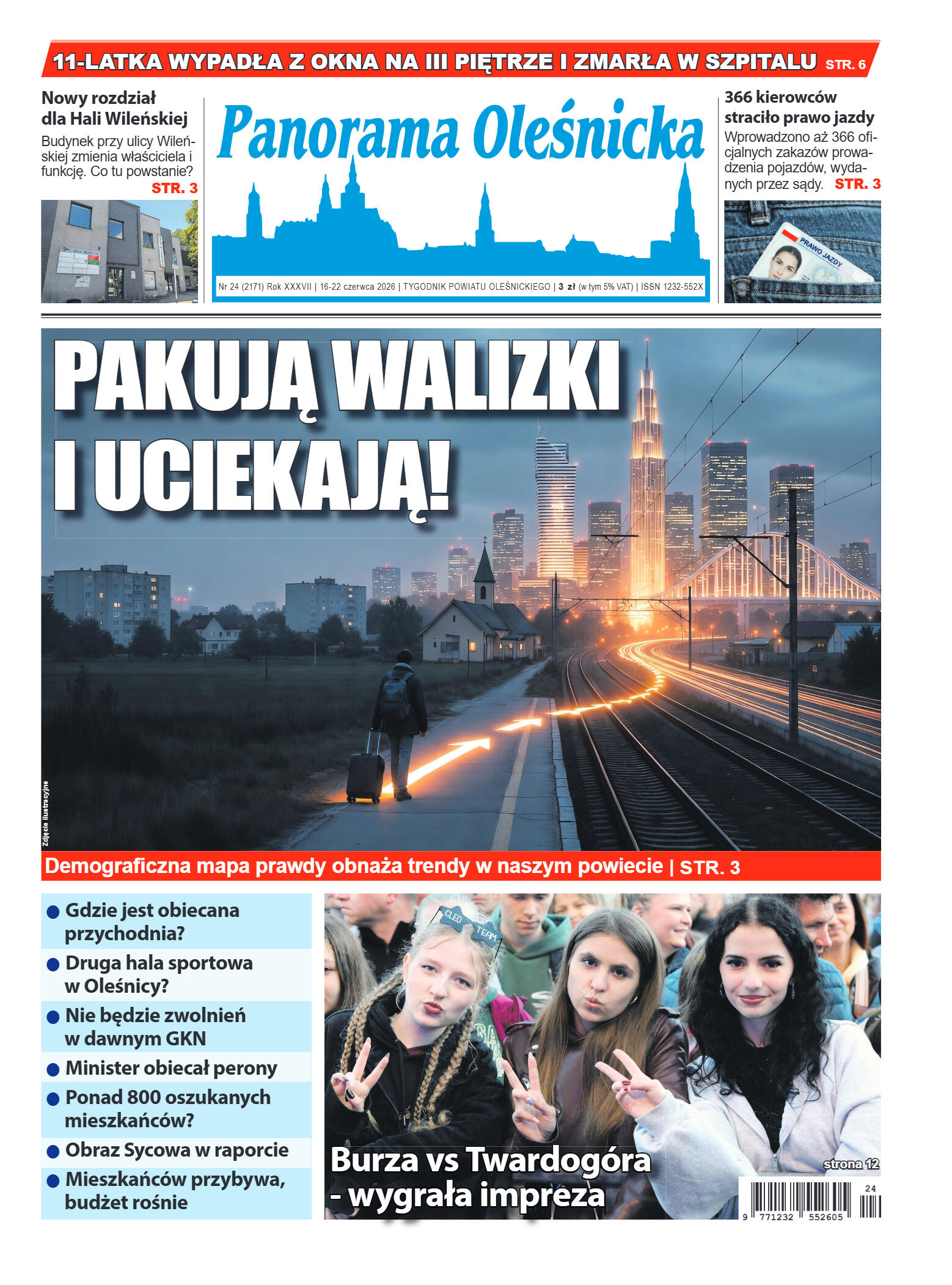 Panorama Oleśnicka nr 24 z 16 czerwca 2026 - strona 1