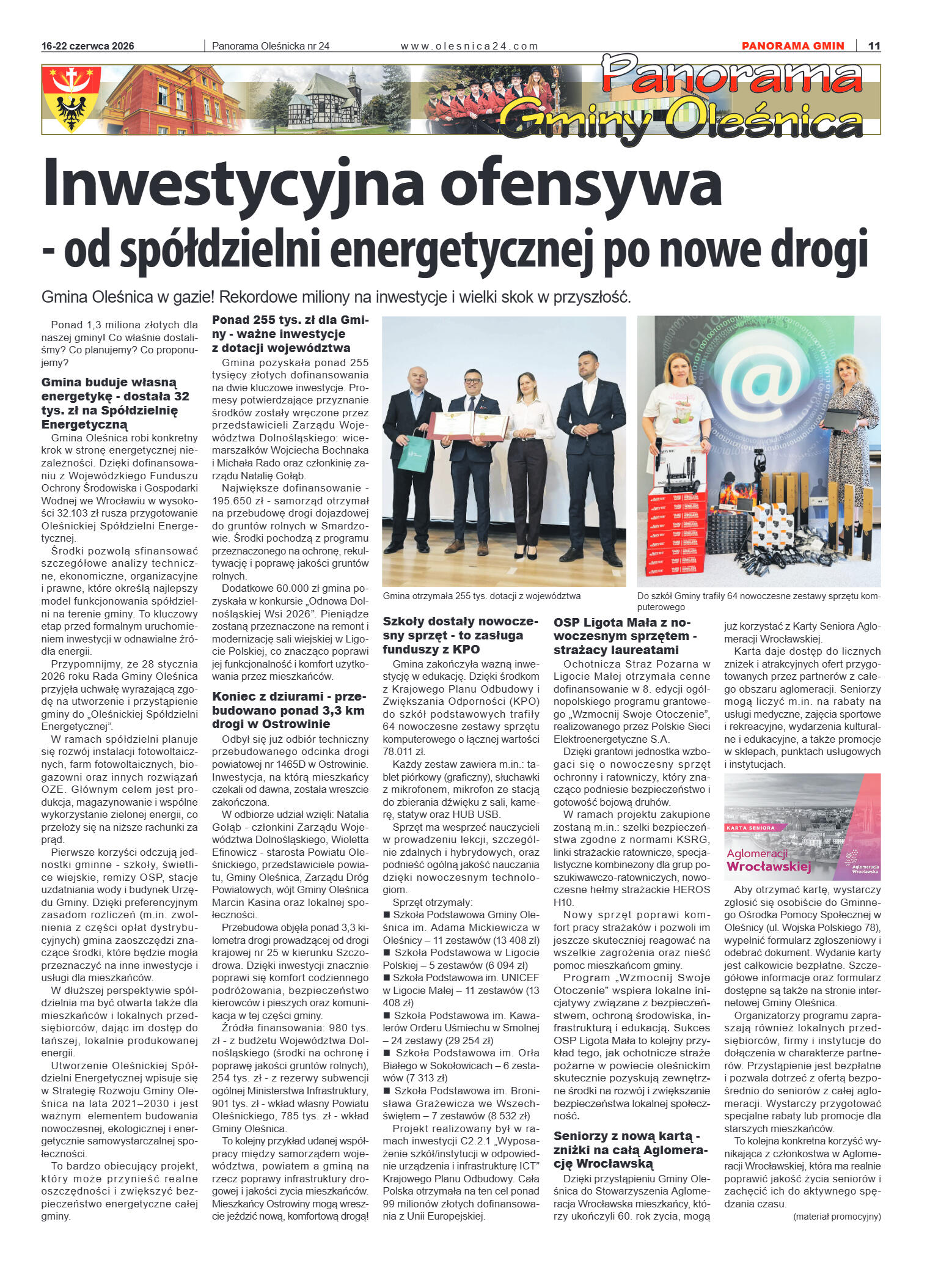 Panorama Oleśnicka nr 24 z 16 czerwca 2026 - strona 11