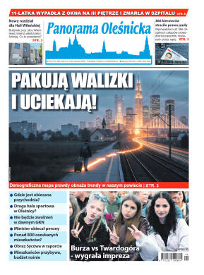 Panorama Oleśnicka nr 24 z 16 czerwca 2026 - strona 1