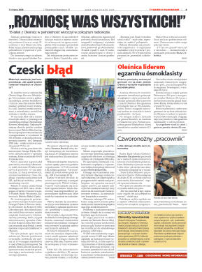 Panorama Oleśnicka nr 27 z 7 lipca 2026 - strona 3