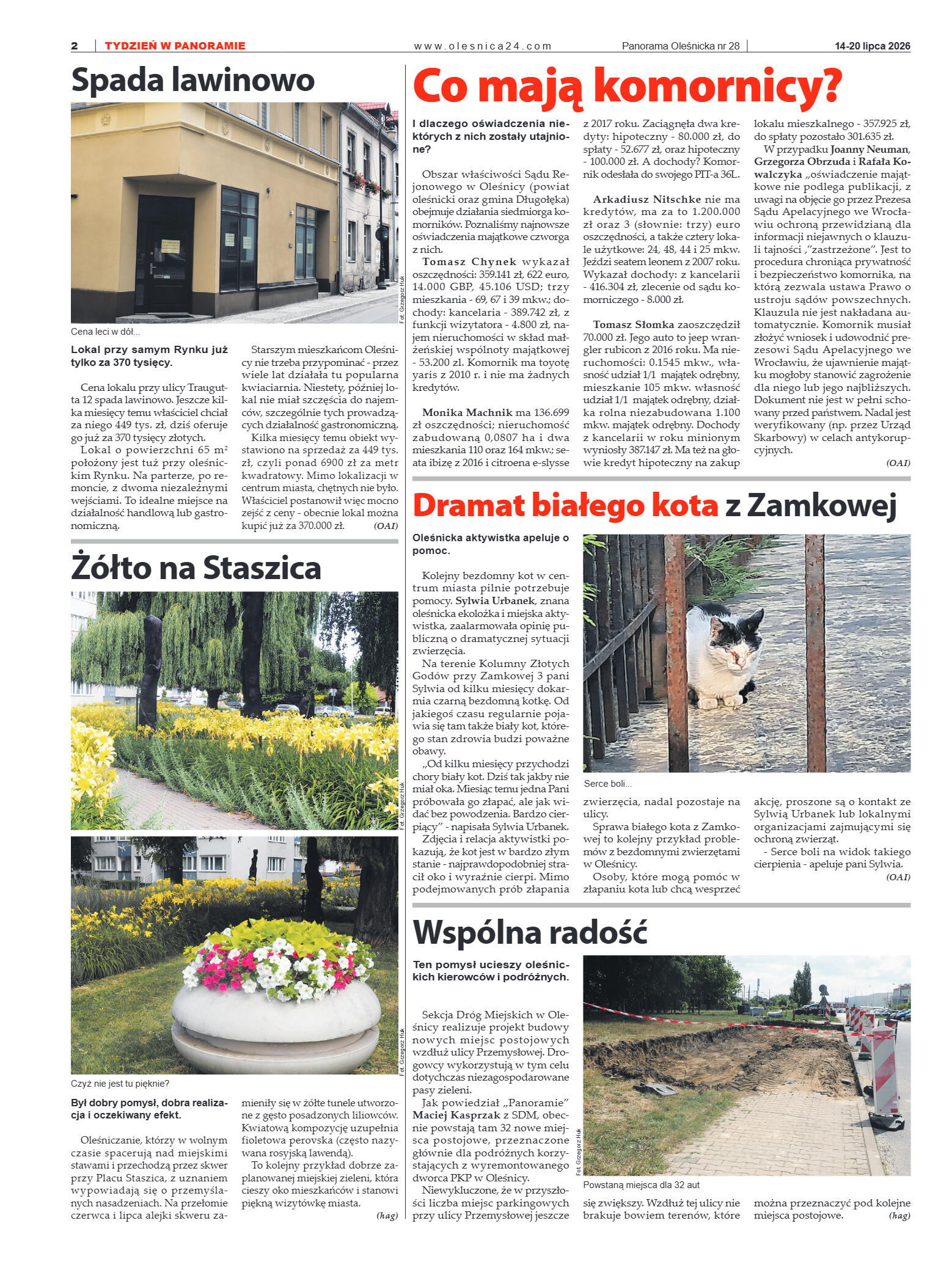 Panorama Oleśnicka nr 28 z 14 lipca 2026 - strona 2