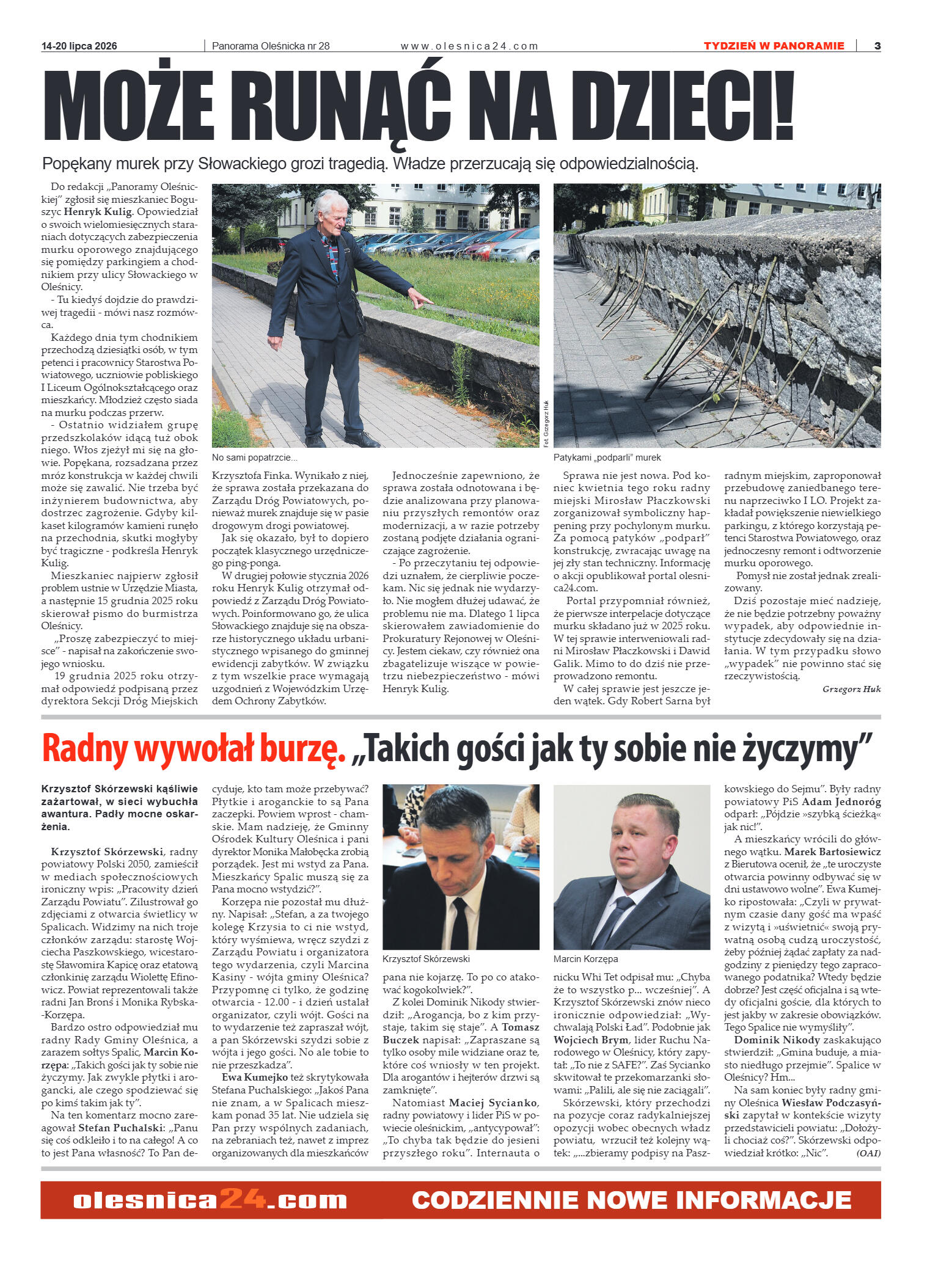 Panorama Oleśnicka nr 28 z 14 lipca 2026 - strona 3