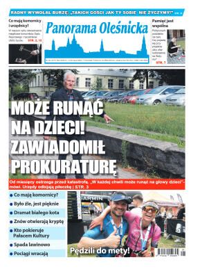 Panorama Oleśnicka nr 28 z 14 lipca 2026 - strona 1