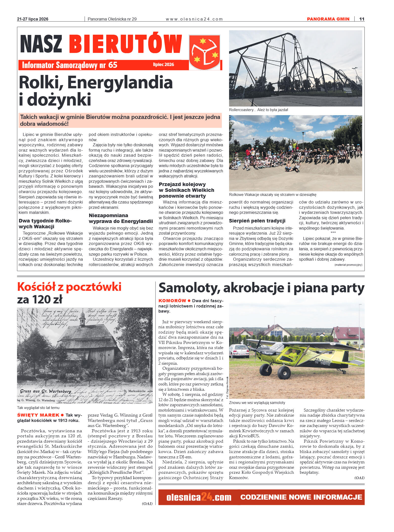 Panorama Oleśnicka nr 29 z 21 lipca 2026 - strona 11