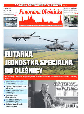 Panorama Oleśnicka nr 29 z 21 lipca 2026 - strona 1
