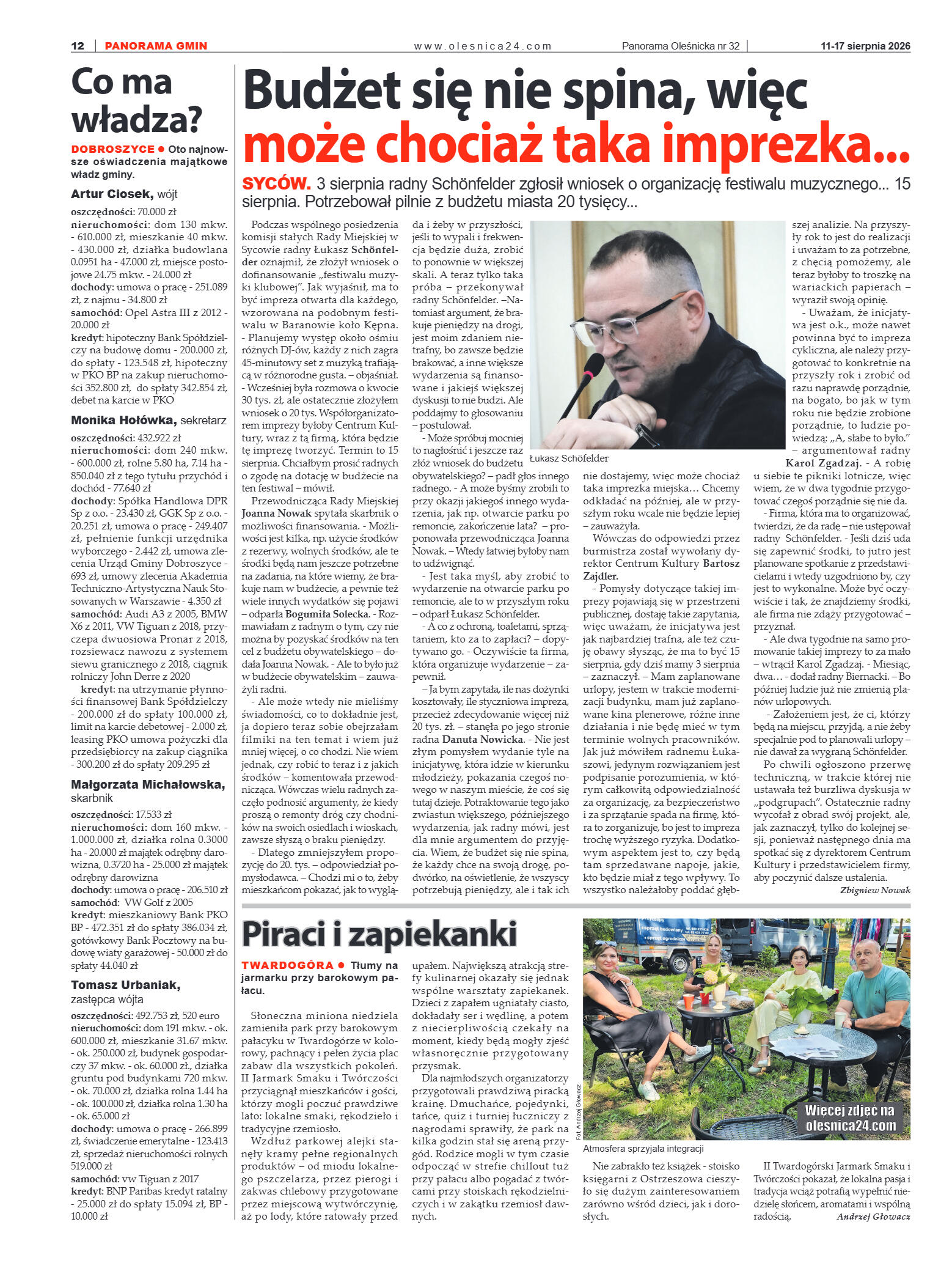 Panorama Oleśnicka nr 32 z 11 czerwca 2026 - strona 12