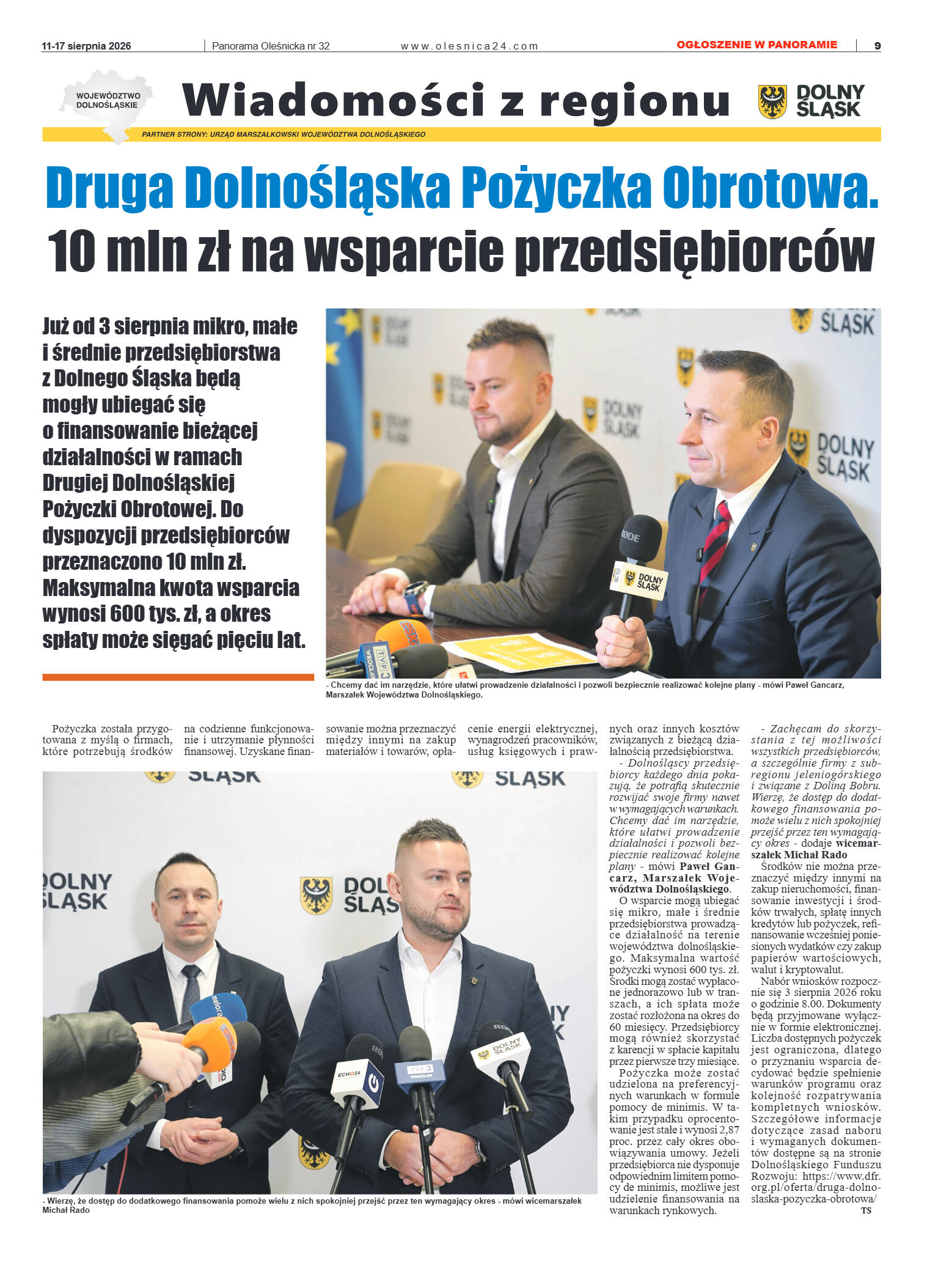 Panorama Oleśnicka nr 32 z 11 czerwca 2026 - strona 9