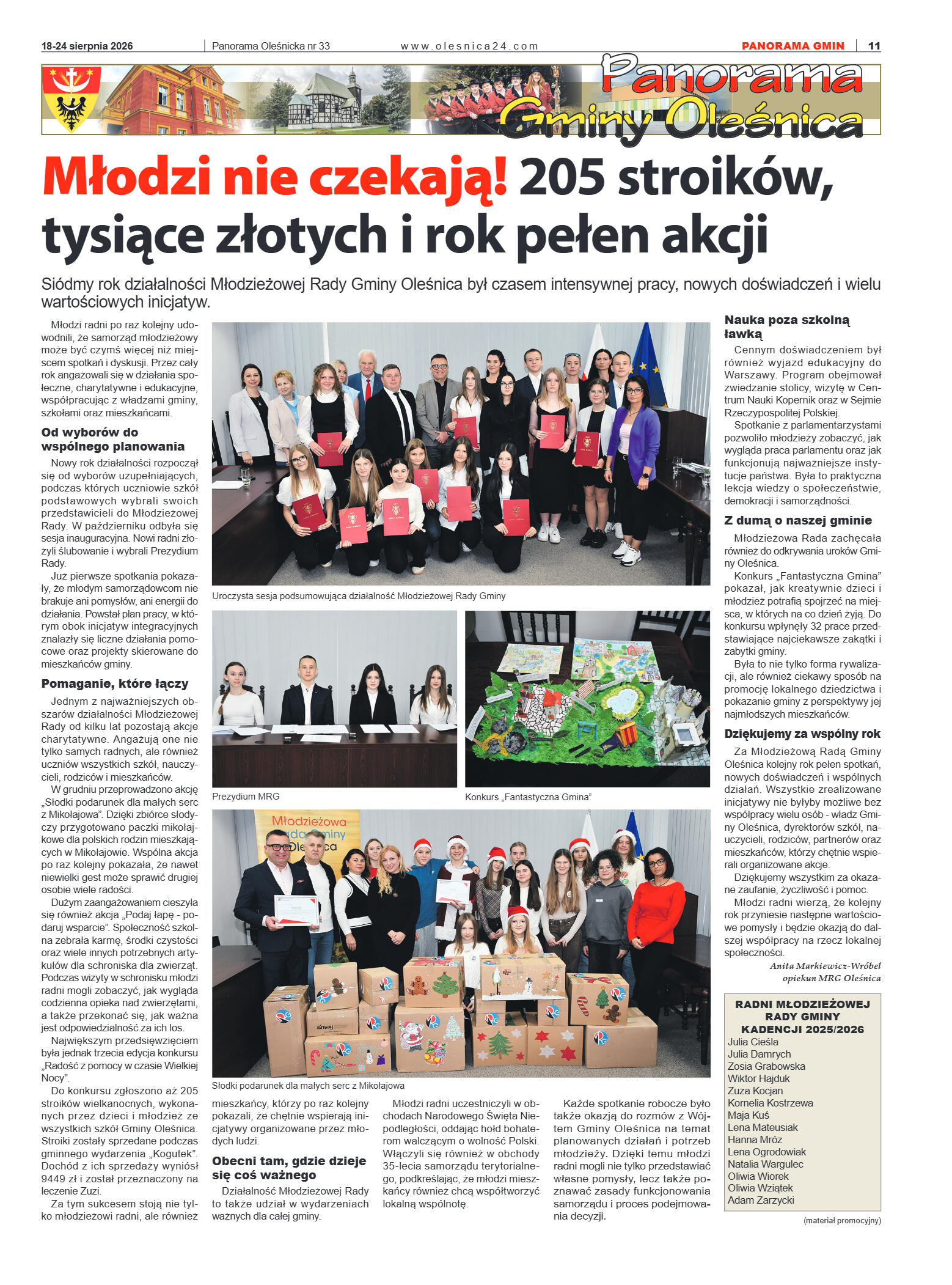 Panorama Oleśnicka nr 33 z 18 sierpnia 2026 - strona 11