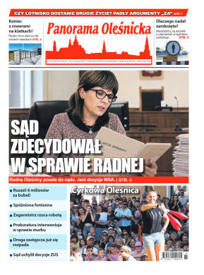 Panorama Oleśnicka nr 33 z 18 sierpnia 2026 - strona 1