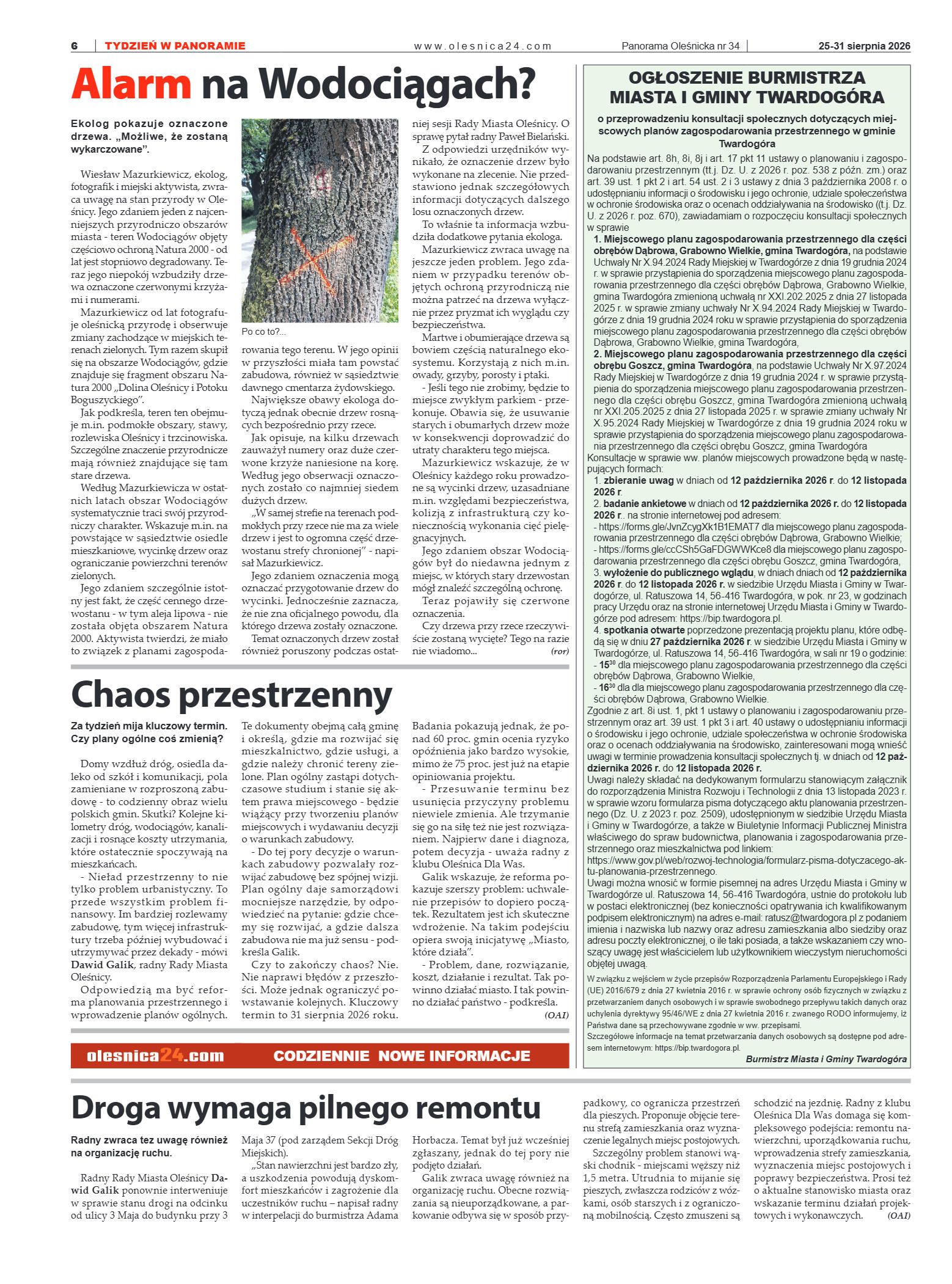 Panorama Oleśnicka nr 34 z 25 sierpnia 2025 - strona 6