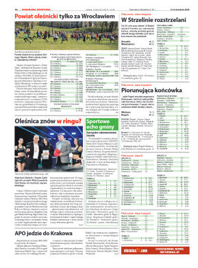 Panorama Oleśnicka nr 36 z 8 września 2026 - strona 14