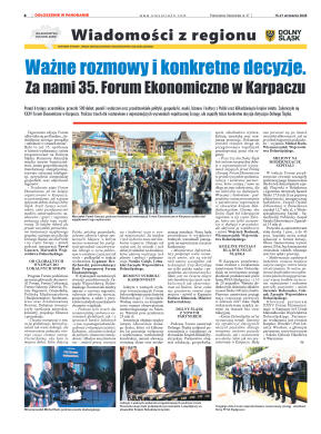 Panorama Oleśnicka nr 37 z 15 września 2026 - strona 8
