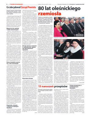 Panorama Oleśnicka nr 39 z 29 września 2026 - strona 6