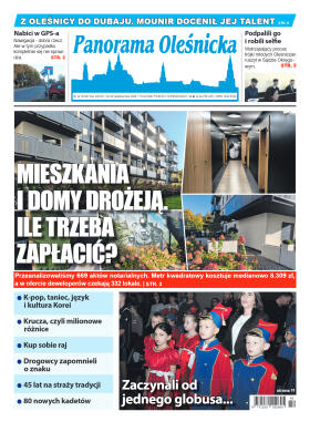 Panorama Oleśnicka nr 42 z 20 października 2026 - strona 1