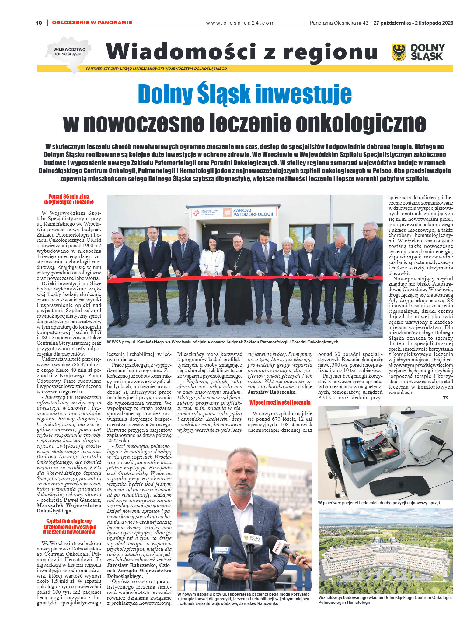 Panorama Oleśnicka nr 43 z 27 październik 2026 - strona 10