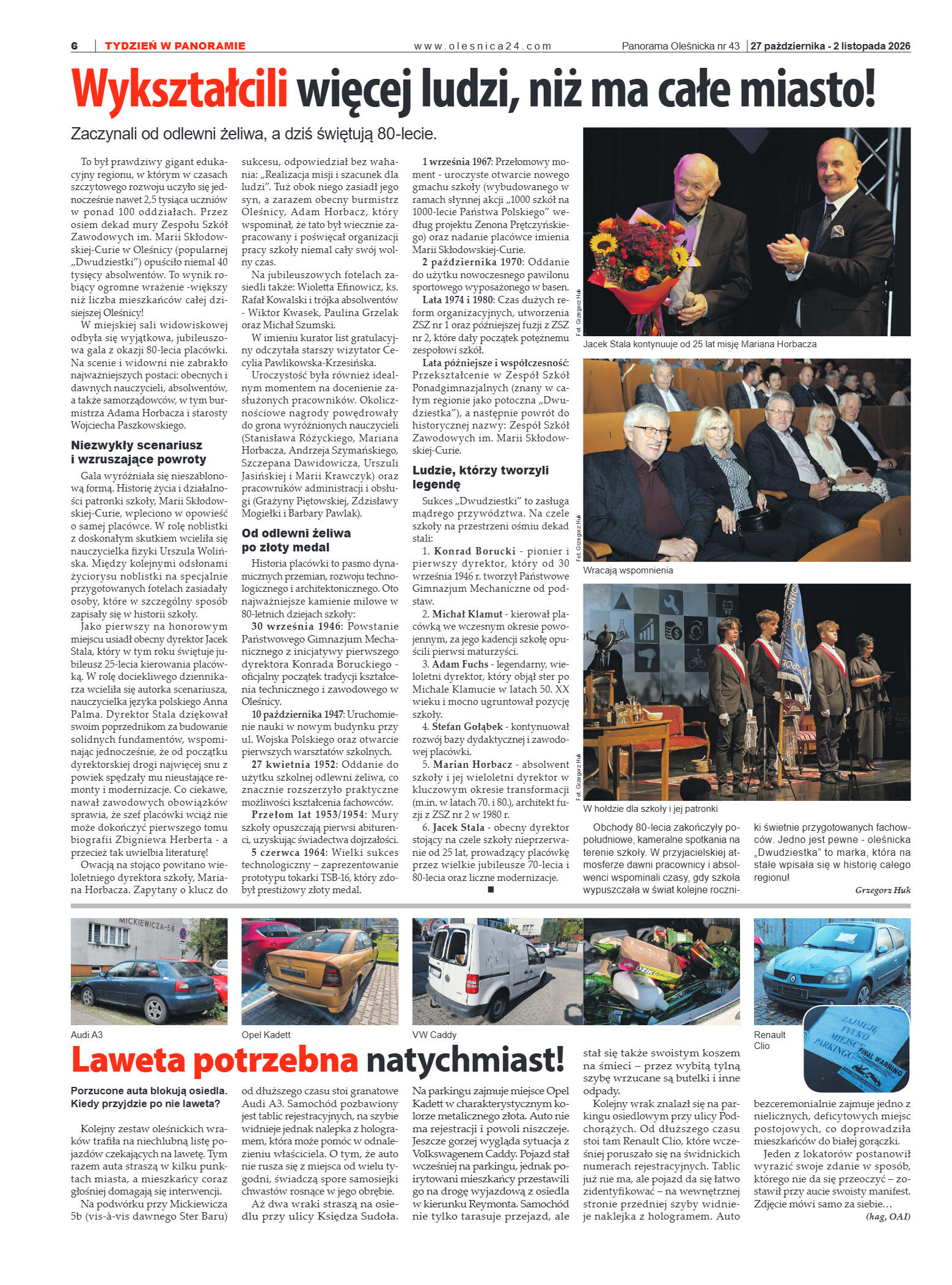 Panorama Oleśnicka nr 43 z 27 październik 2026 - strona 6
