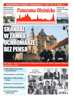 Panorama Oleśnicka nr 43 z 27 październik 2026 - strona 1