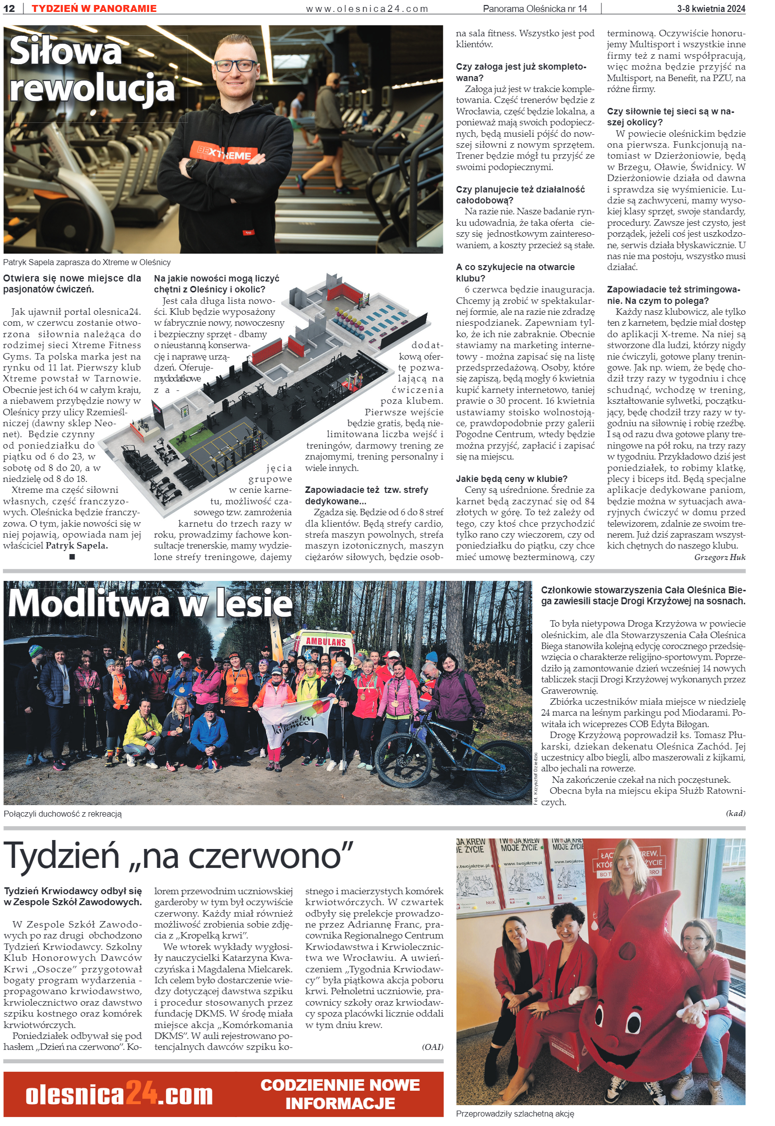 Panorama Oleśnicka nr 14 z 03 kwietnia 2024 - strona 12