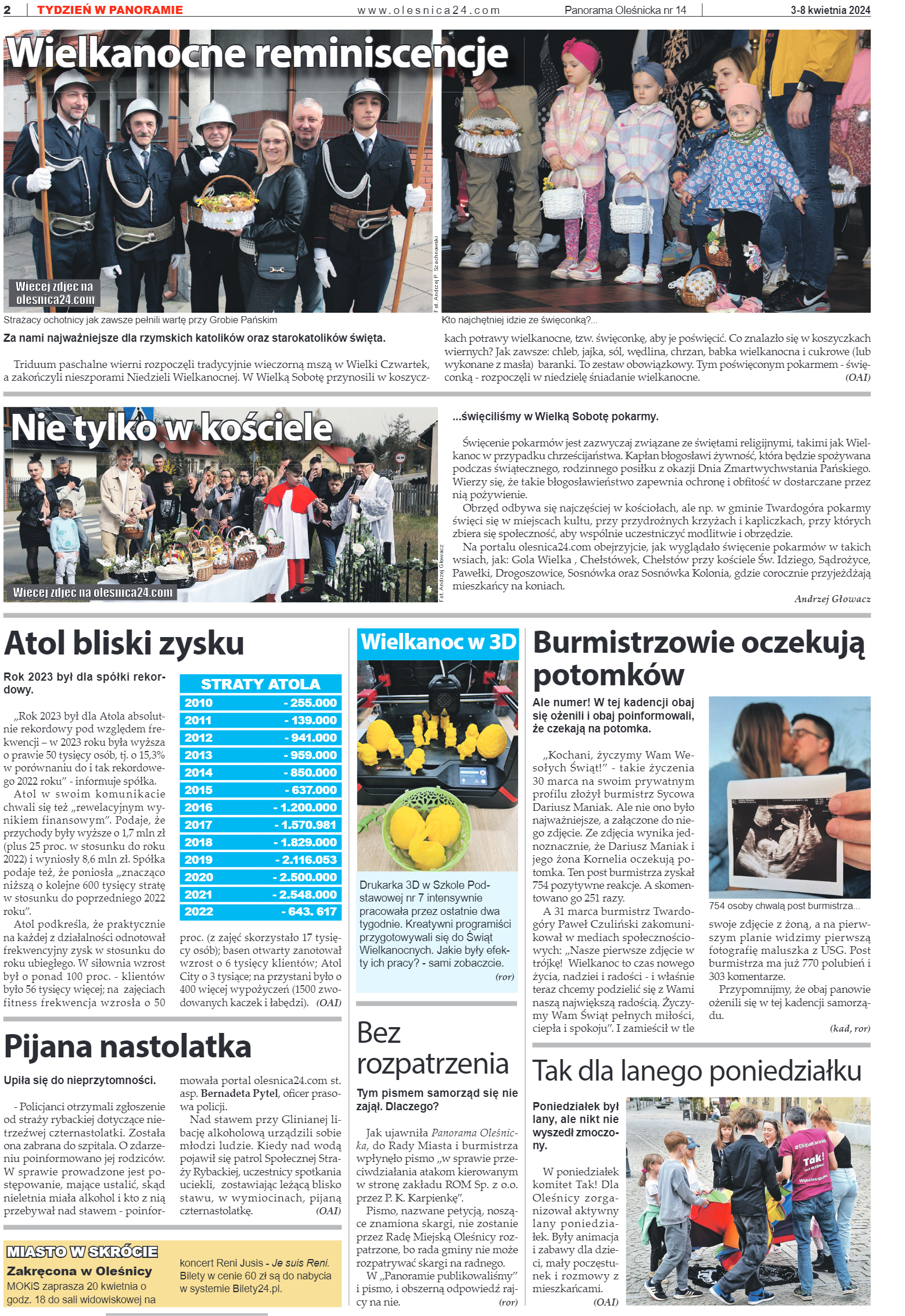 Panorama Oleśnicka nr 14 z 03 kwietnia 2024 - strona 2