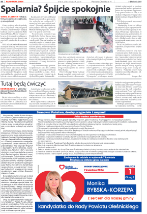 Panorama Oleśnicka nr 14 z 03 kwietnia 2024 - strona 20