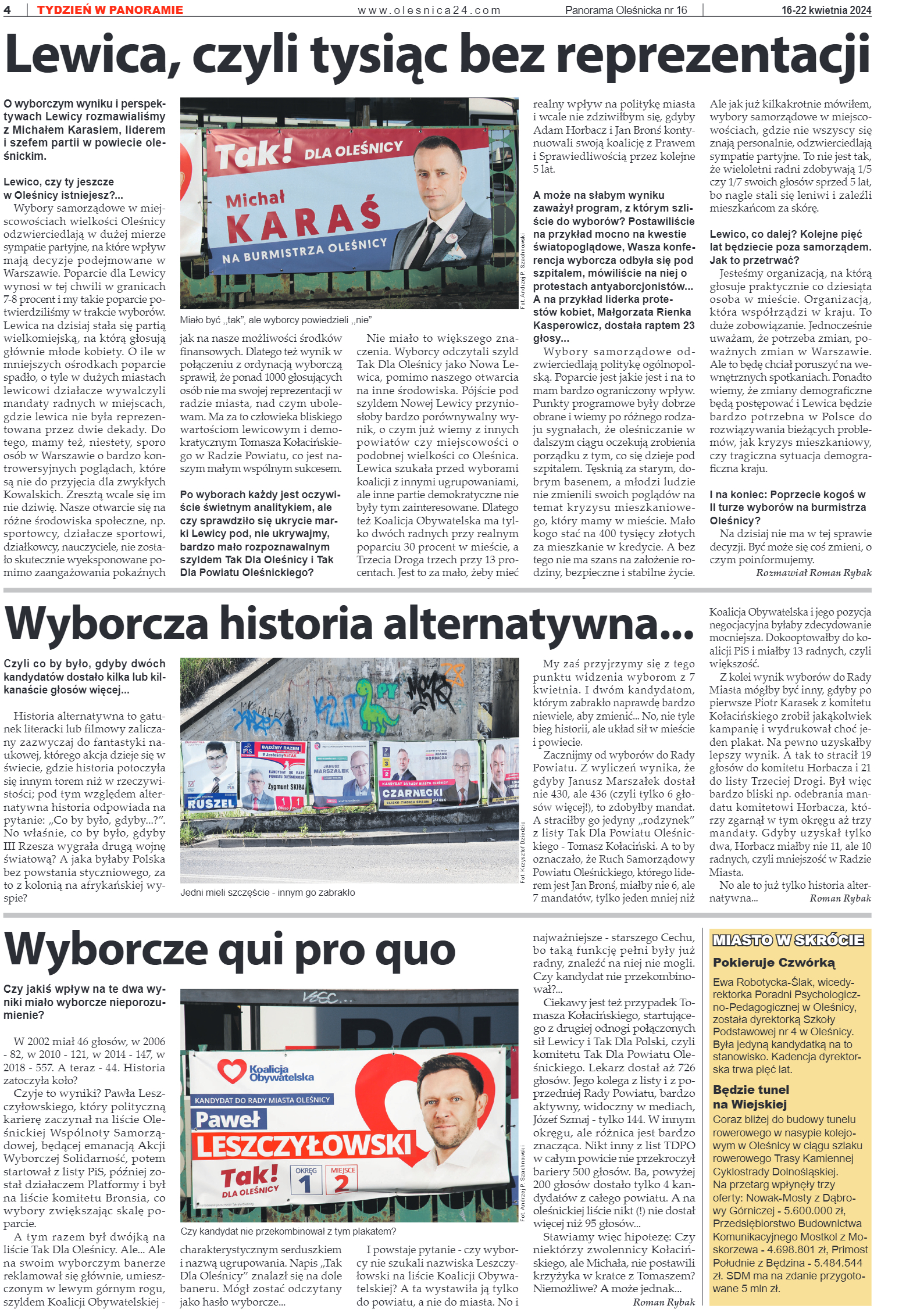 Panorama Oleśnicka nr 16 z 16 kwietnia 2024 - strona 4