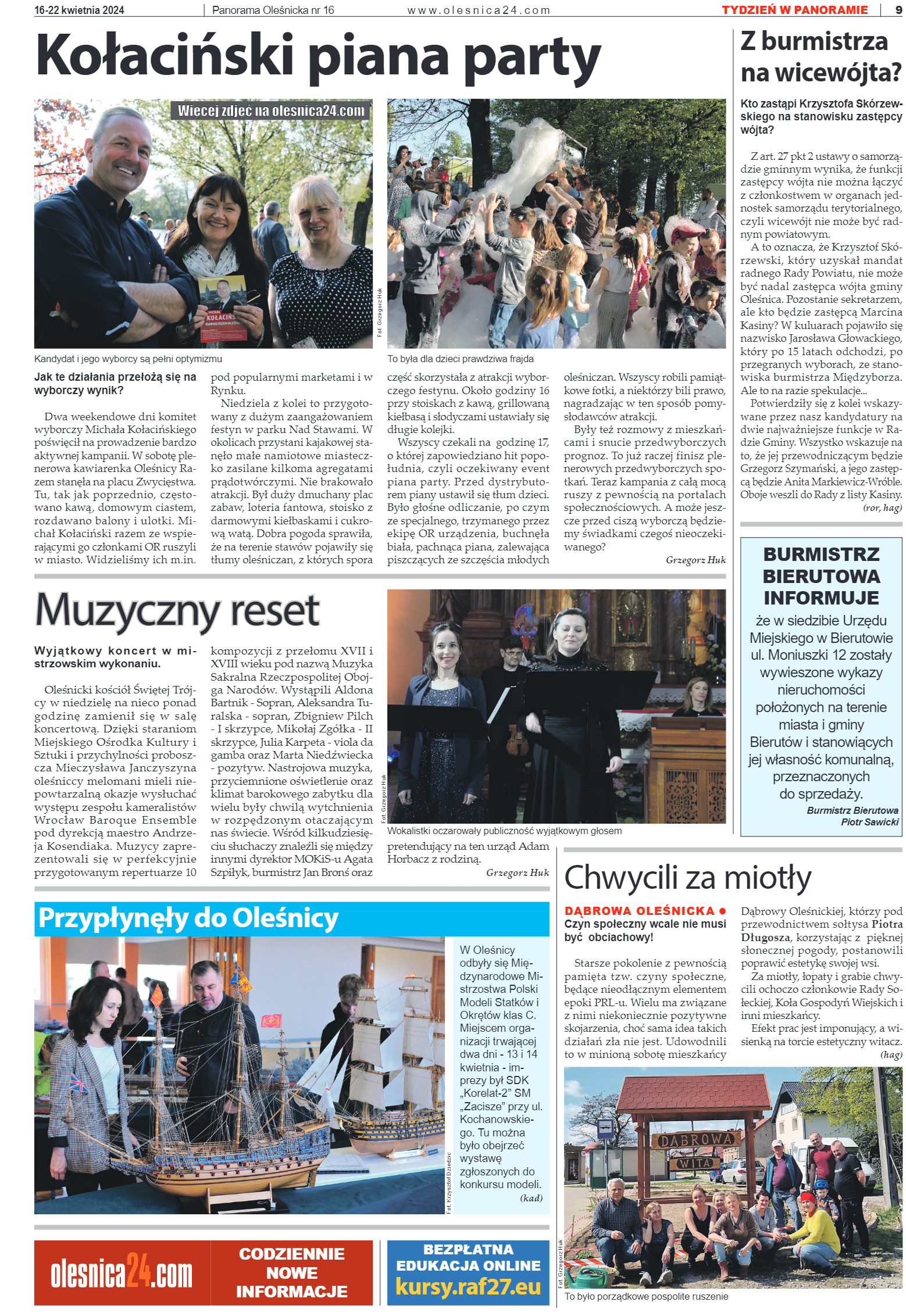 Panorama Oleśnicka nr 16 z 16 kwietnia 2024 - strona 9