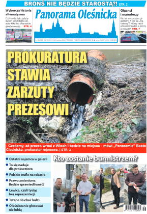 Panorama Oleśnicka nr 16 z 16 kwietnia 2024 - strona 1
