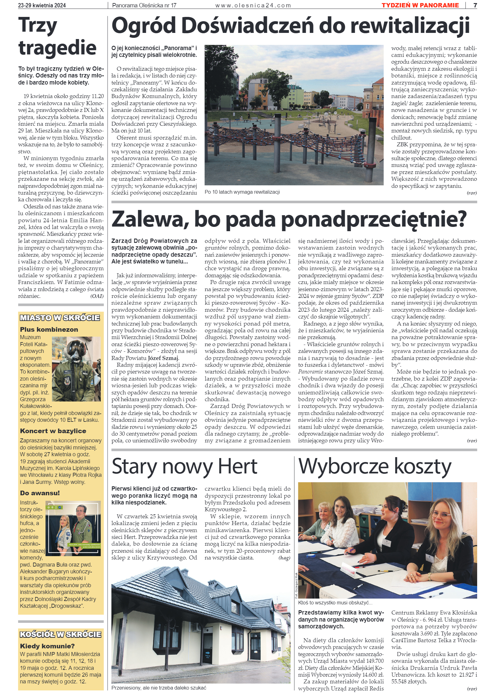 Panorama Oleśnicka nr 17 z 23 kwietnia 2024 - strona 7