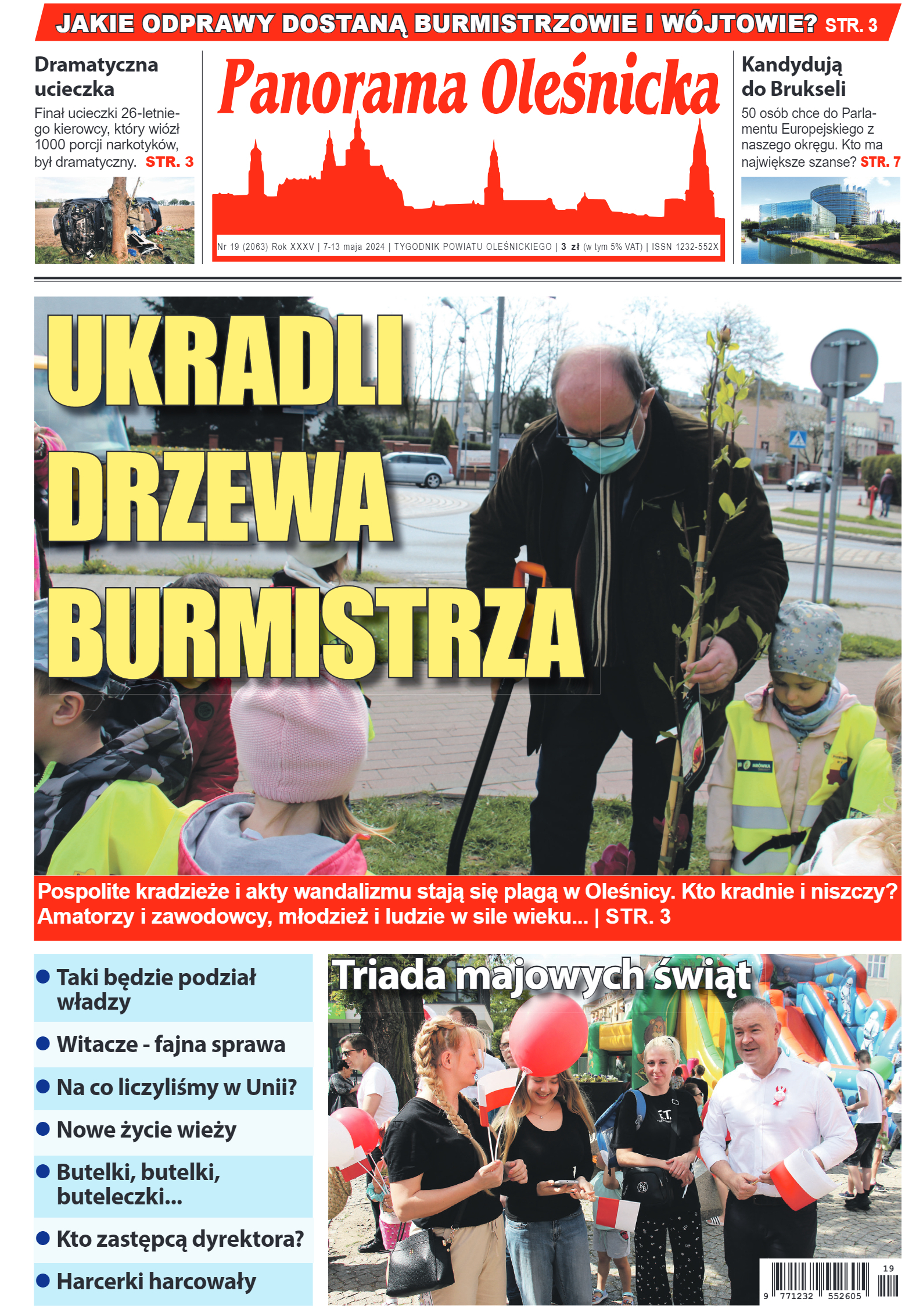 Panorama Oleśnicka nr 19 z 7 maja 2024 - strona 1