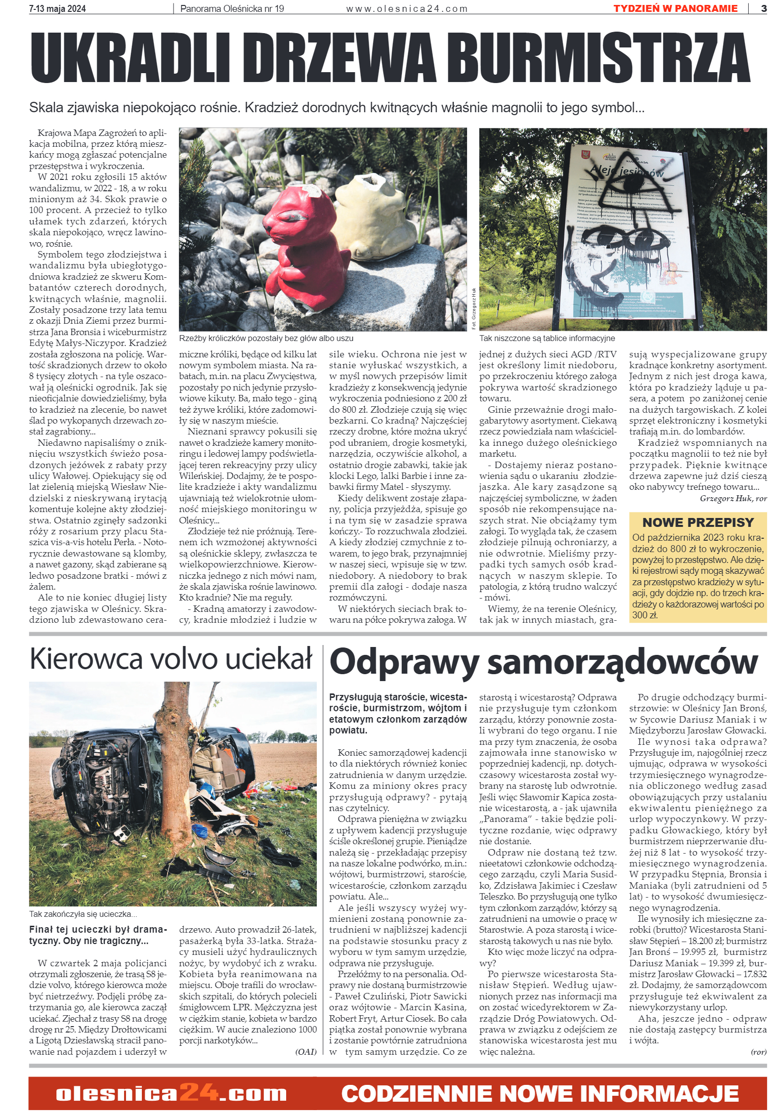 Panorama Oleśnicka nr 19 z 7 maja 2024 - strona 3