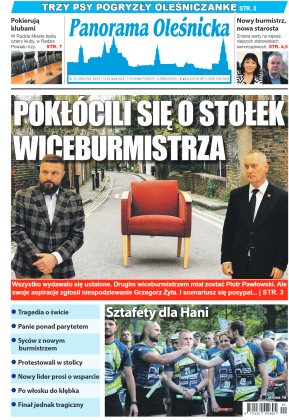 Panorama Oleśnicka nr 20 z 14 maja 2024 - strona 1