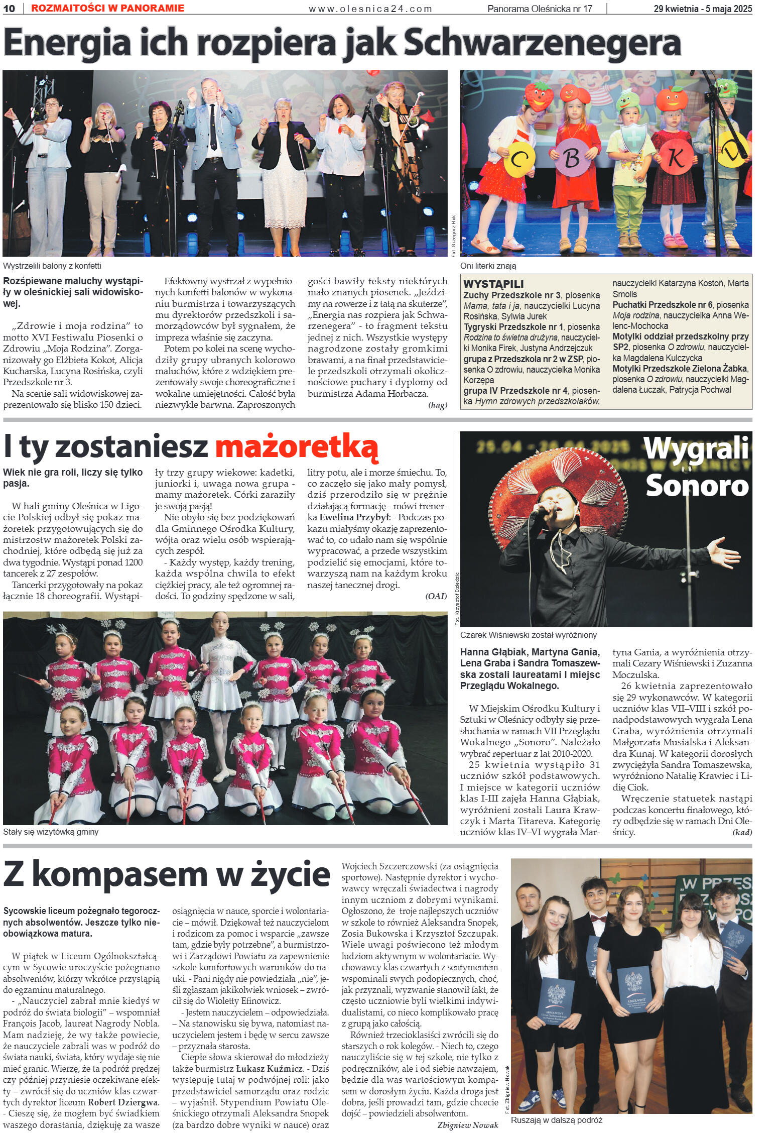 Panorama Oleśnicka nr 17 z 29 kwietnia 2025 - strona 10