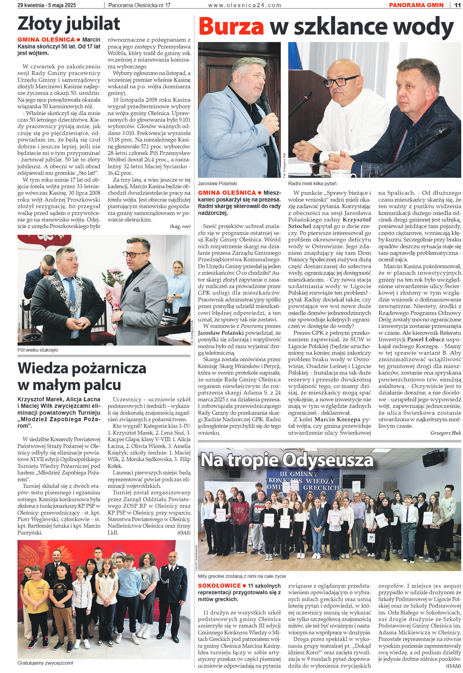 Panorama Oleśnicka nr 17 z 29 kwietnia 2025 - strona 11