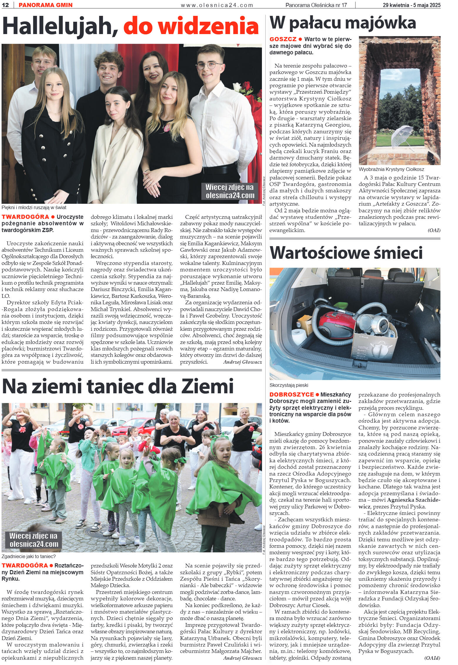 Panorama Oleśnicka nr 17 z 29 kwietnia 2025 - strona 12