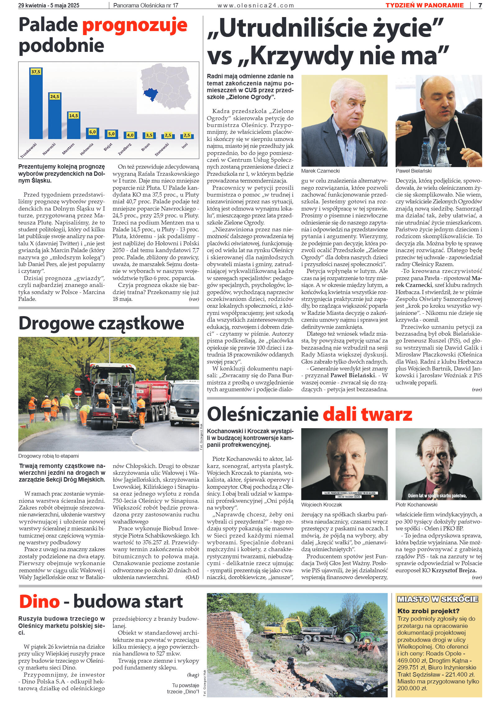 Panorama Oleśnicka nr 17 z 29 kwietnia 2025 - strona 7