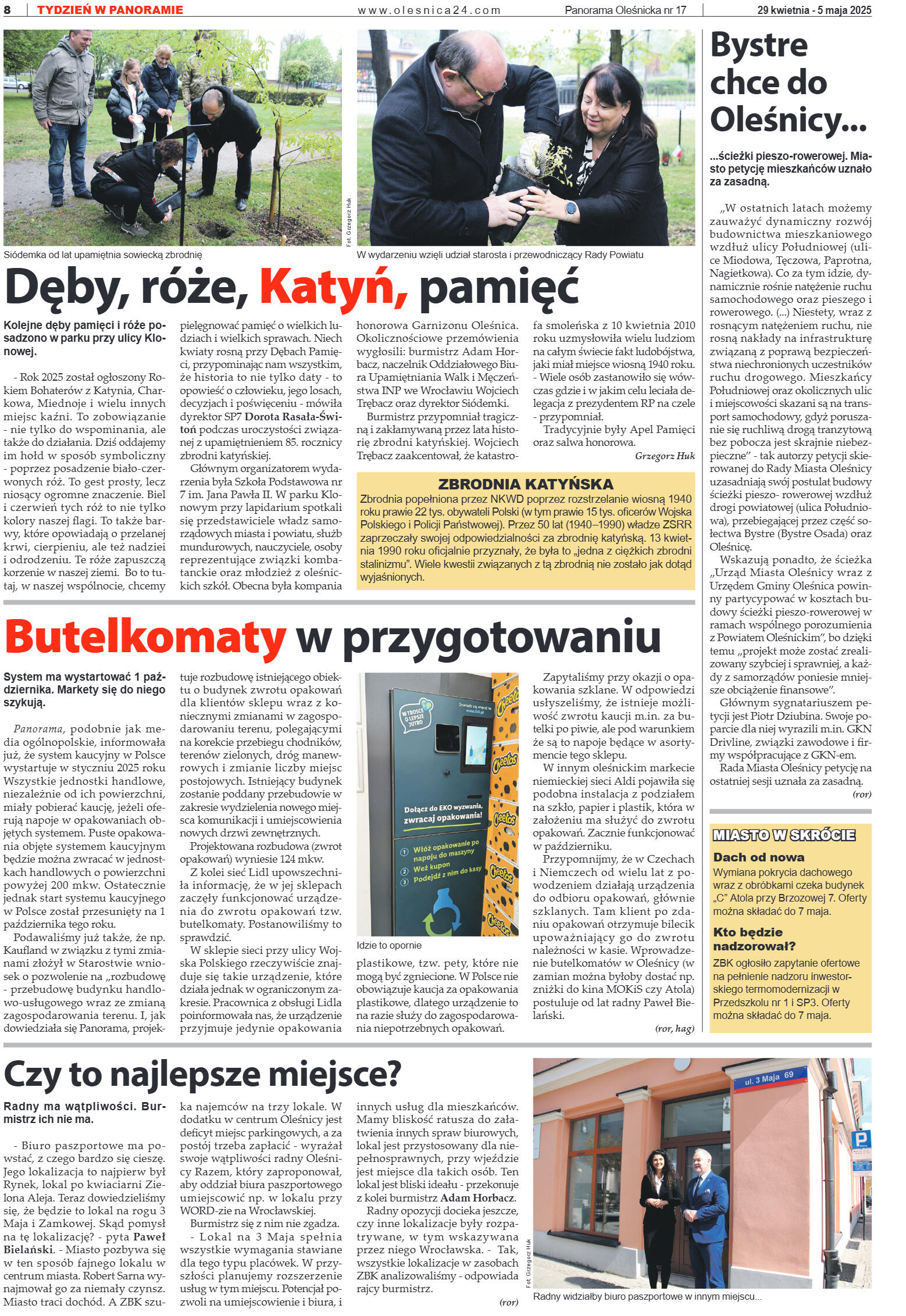 Panorama Oleśnicka nr 17 z 29 kwietnia 2025 - strona 8