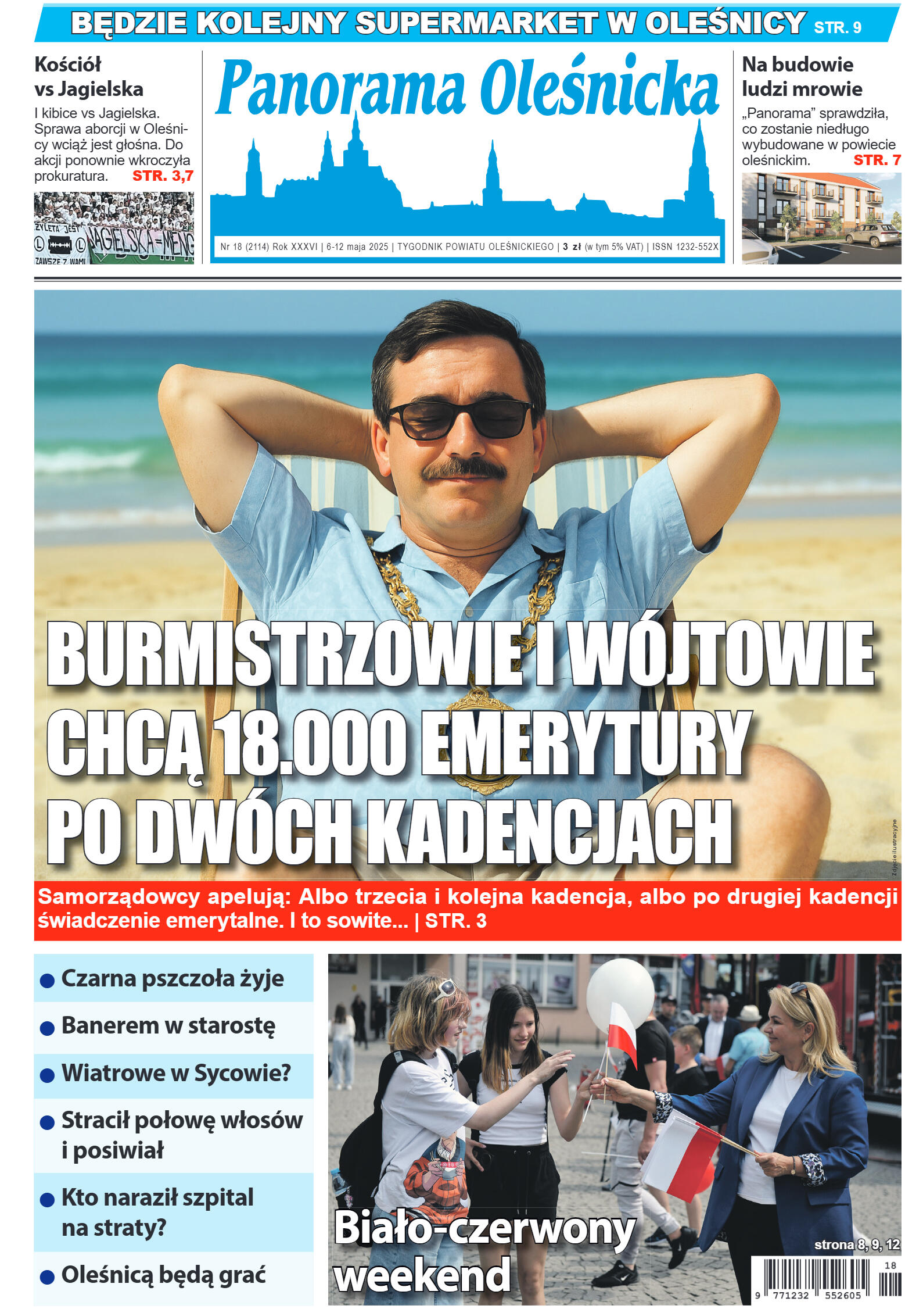 Panorama Oleśnicka nr 18 z 6 maja 2025 - strona 1