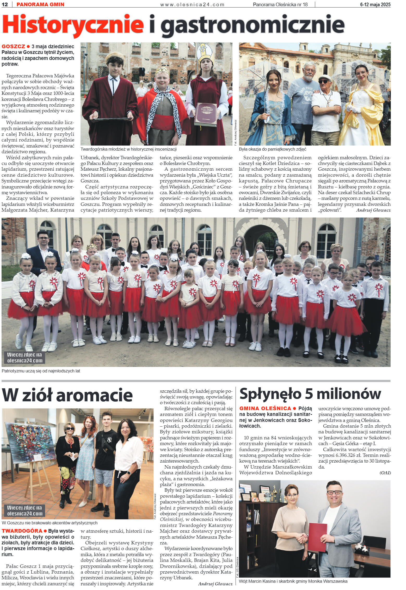 Panorama Oleśnicka nr 18 z 6 maja 2025 - strona 12
