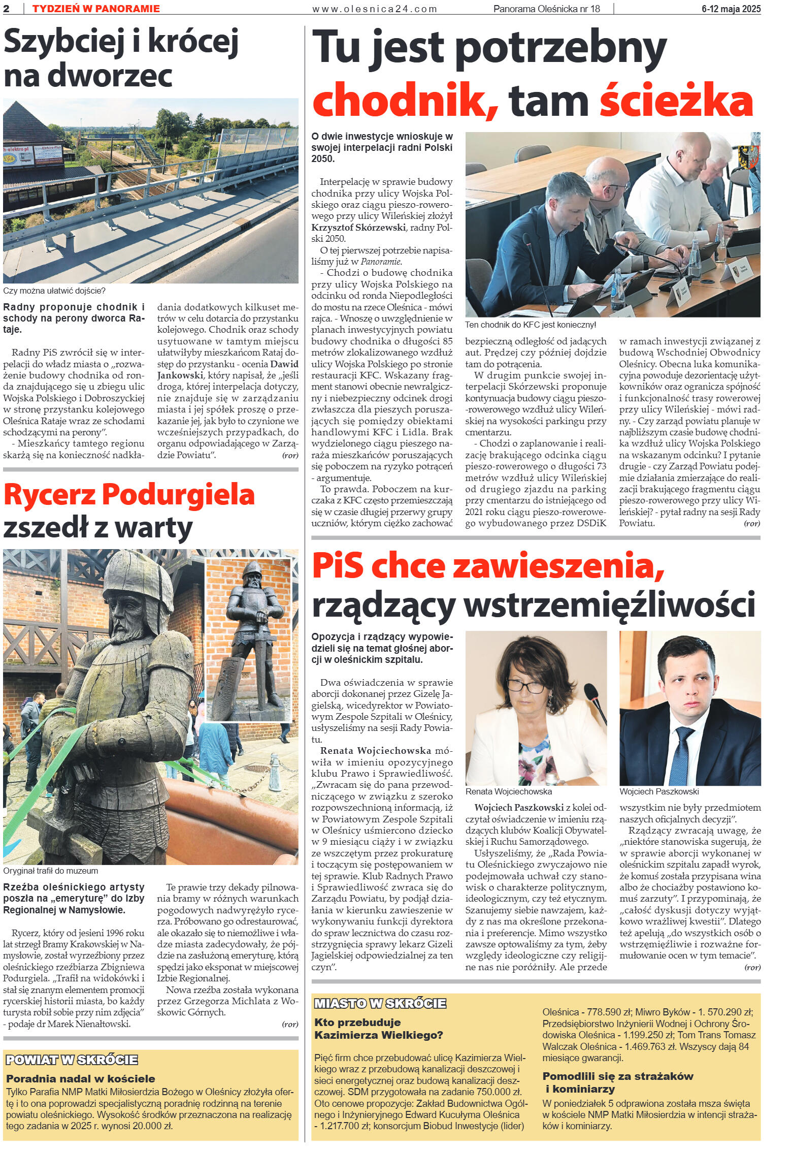 Panorama Oleśnicka nr 18 z 6 maja 2025 - strona 2