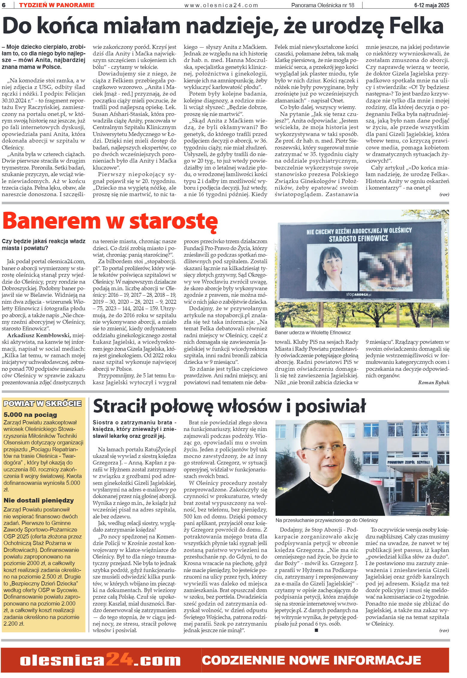 Panorama Oleśnicka nr 18 z 6 maja 2025 - strona 6