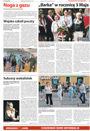 Panorama Oleśnicka nr 18 z 6 maja 2025 - strona 9