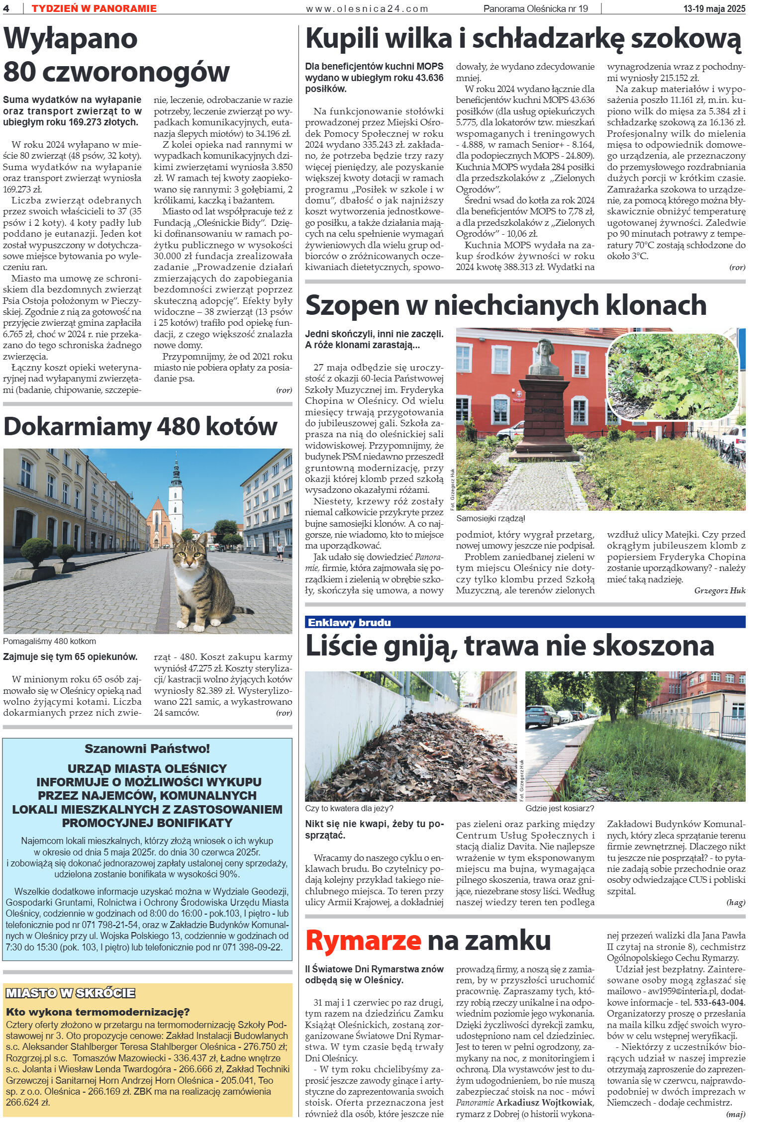 Panorama Oleśnicka nr 19 z 13 maja 2025 - strona 4