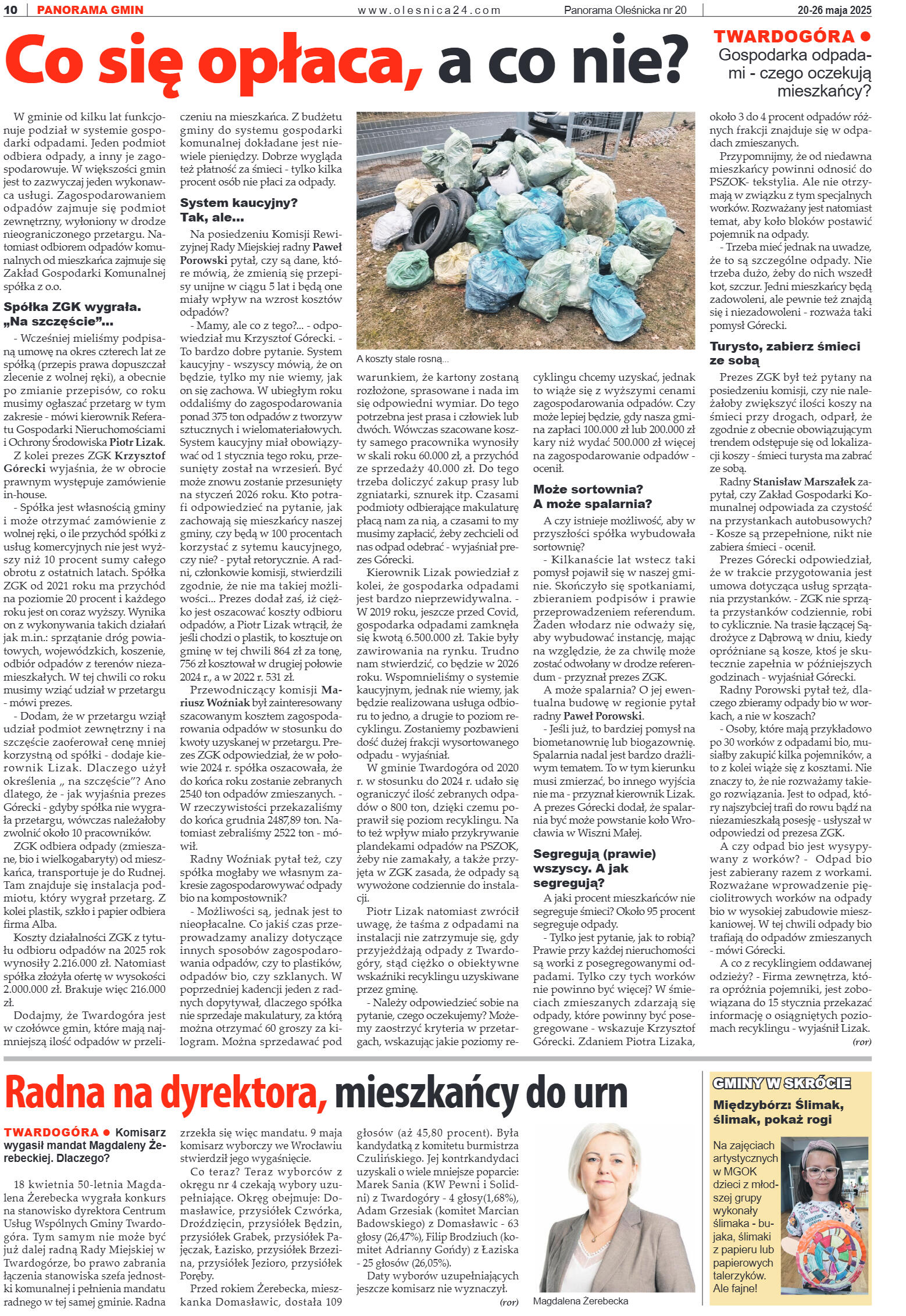 Panorama Oleśnicka nr 20 z 20 maja 2025 - strona 10