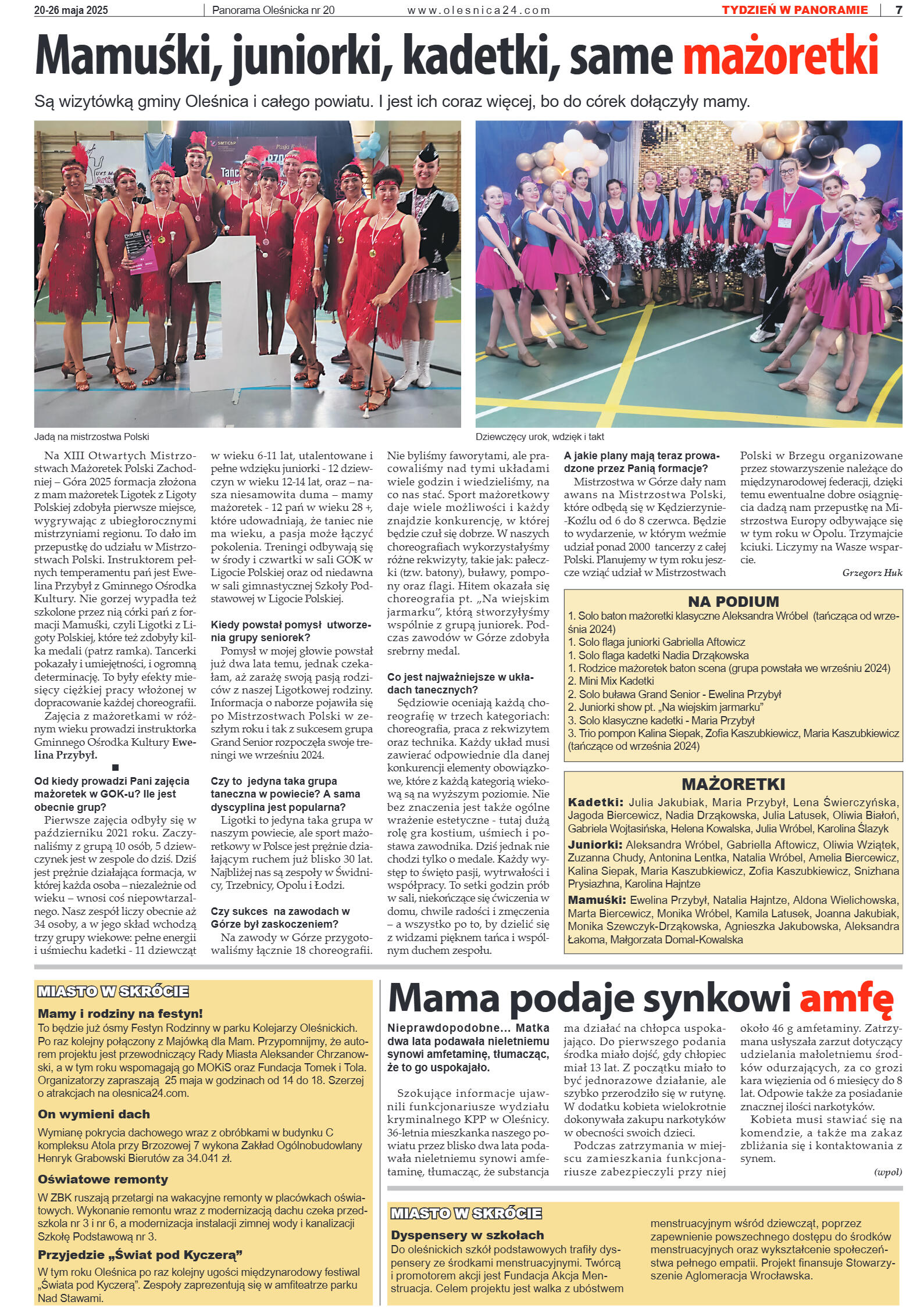 Panorama Oleśnicka nr 20 z 20 maja 2025 - strona 7