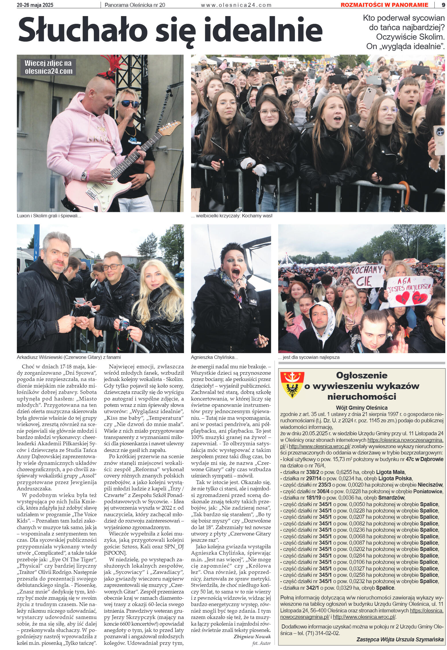 Panorama Oleśnicka nr 20 z 20 maja 2025 - strona 9